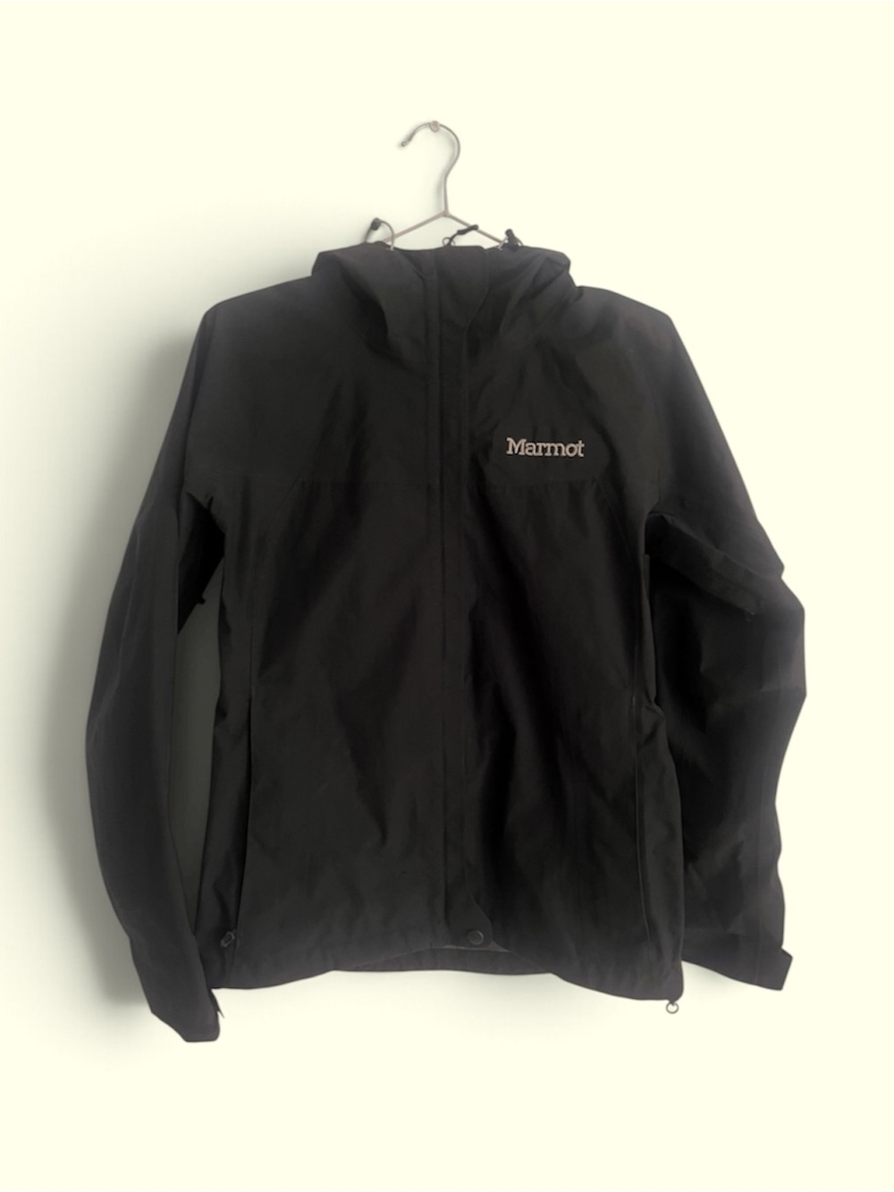 Marmot Gore-Tex Paclite Waterproof Hooded Rain Shell Jacket